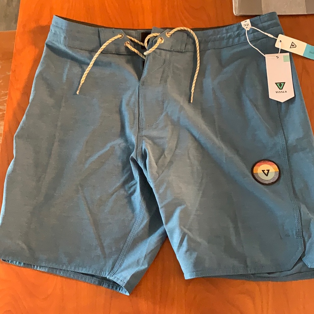 Vissla board shorts, size 32. 18.5 inch.